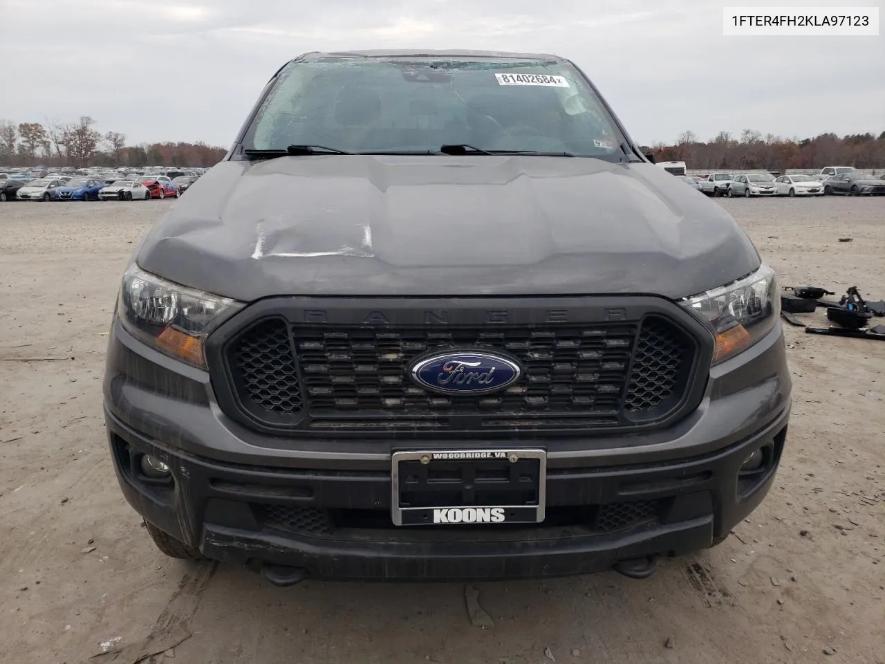 2019 Ford Ranger Xl VIN: 1FTER4FH2KLA97123 Lot: 81402684