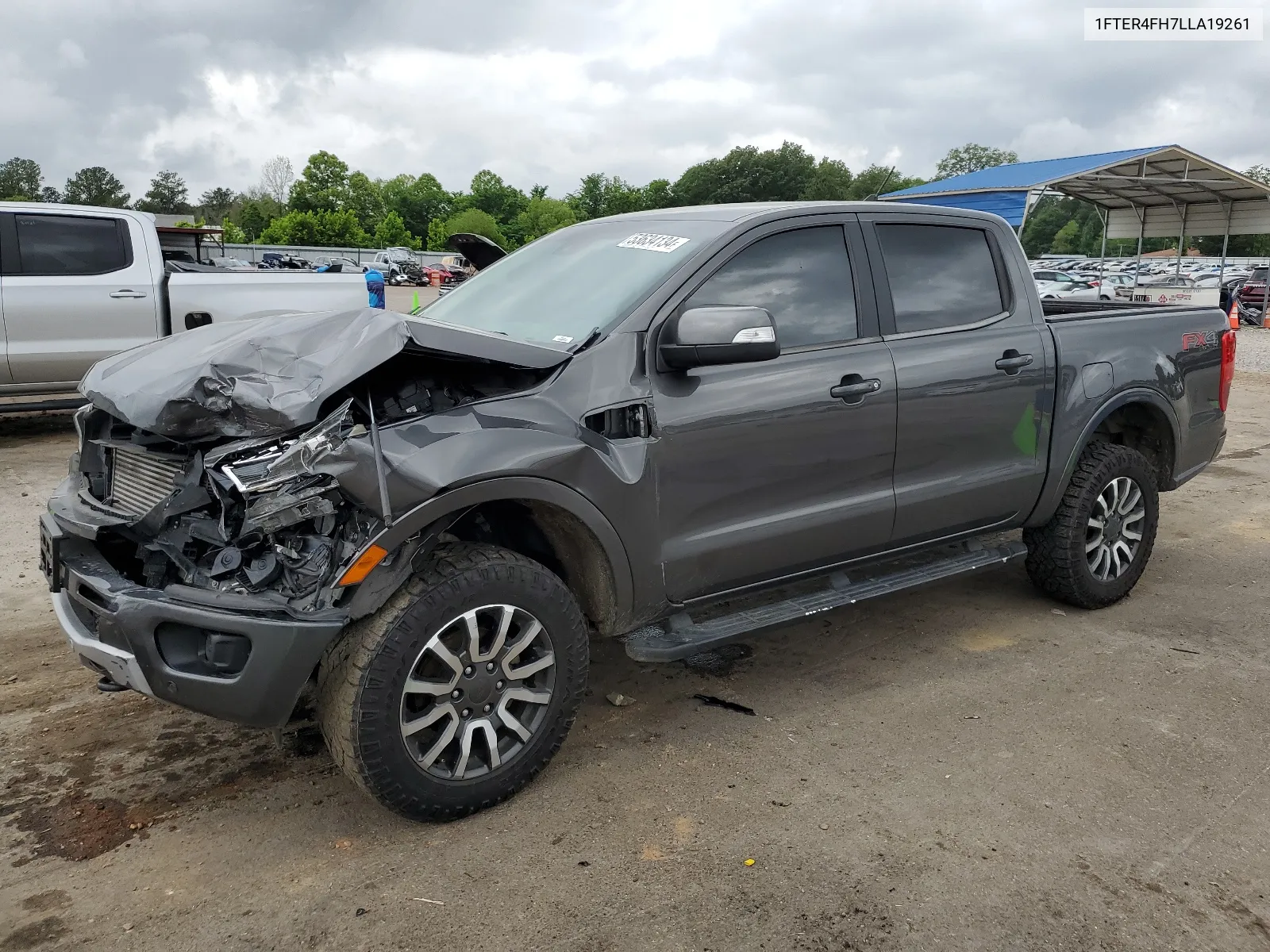 2020 Ford Ranger Xl VIN: 1FTER4FH7LLA19261 Lot: 53634134