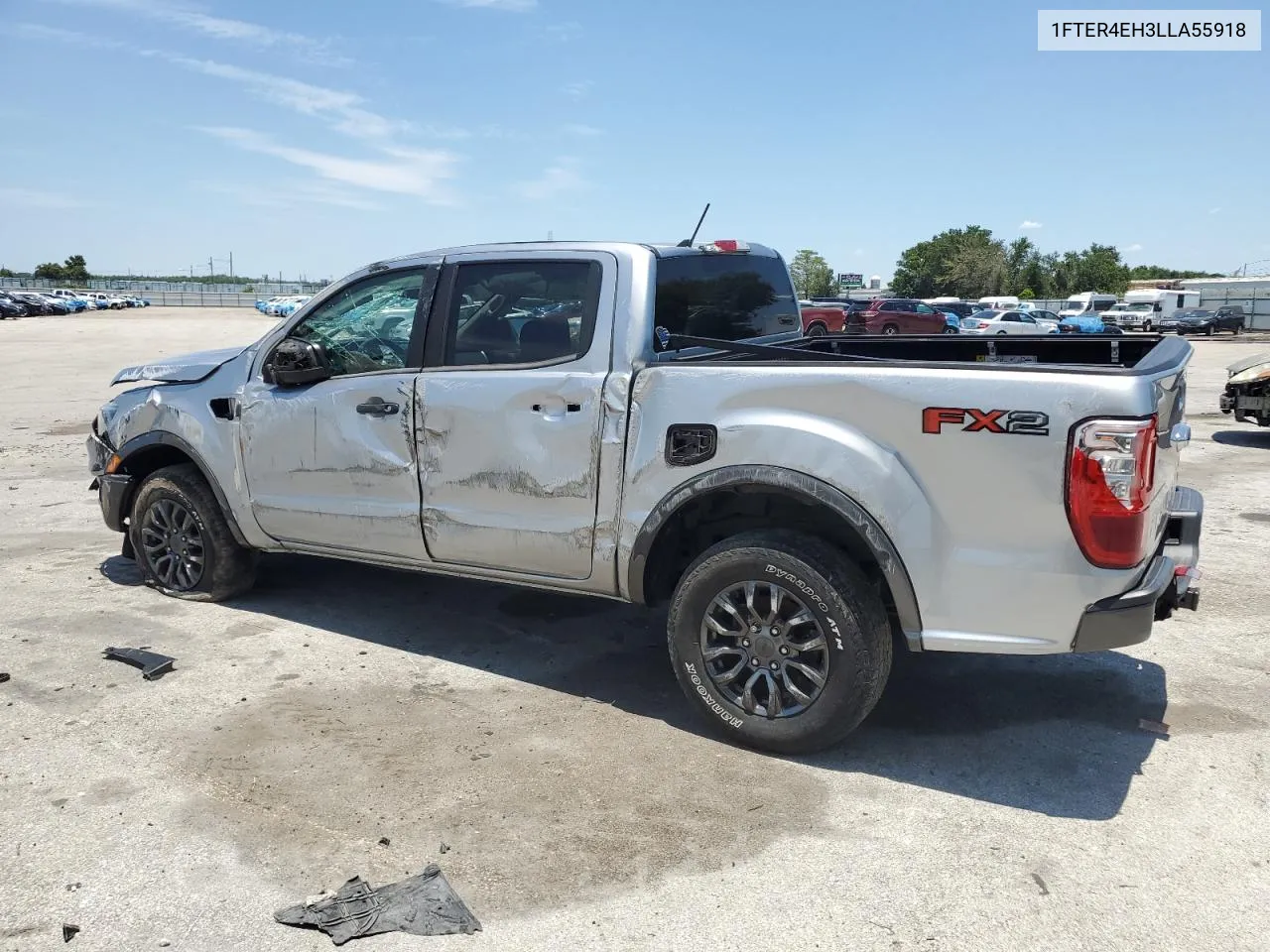 2020 Ford Ranger Xl VIN: 1FTER4EH3LLA55918 Lot: 56789974