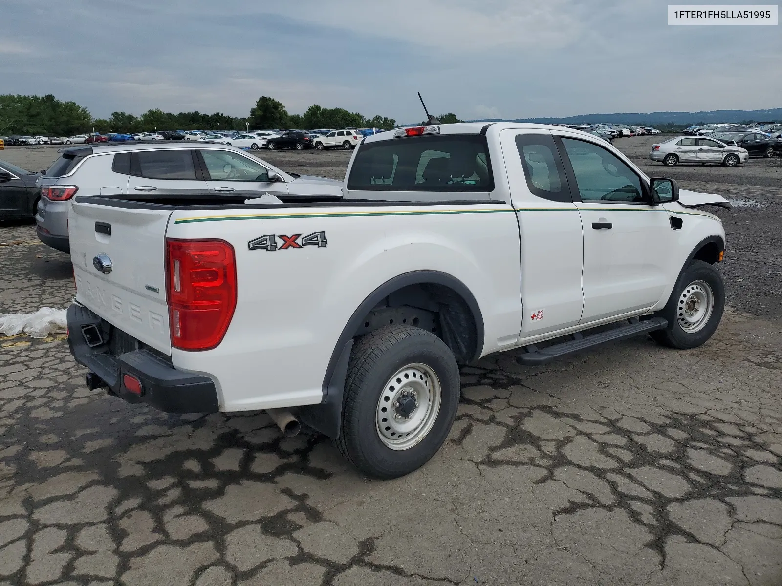 2020 Ford Ranger Xl VIN: 1FTER1FH5LLA51995 Lot: 63226224