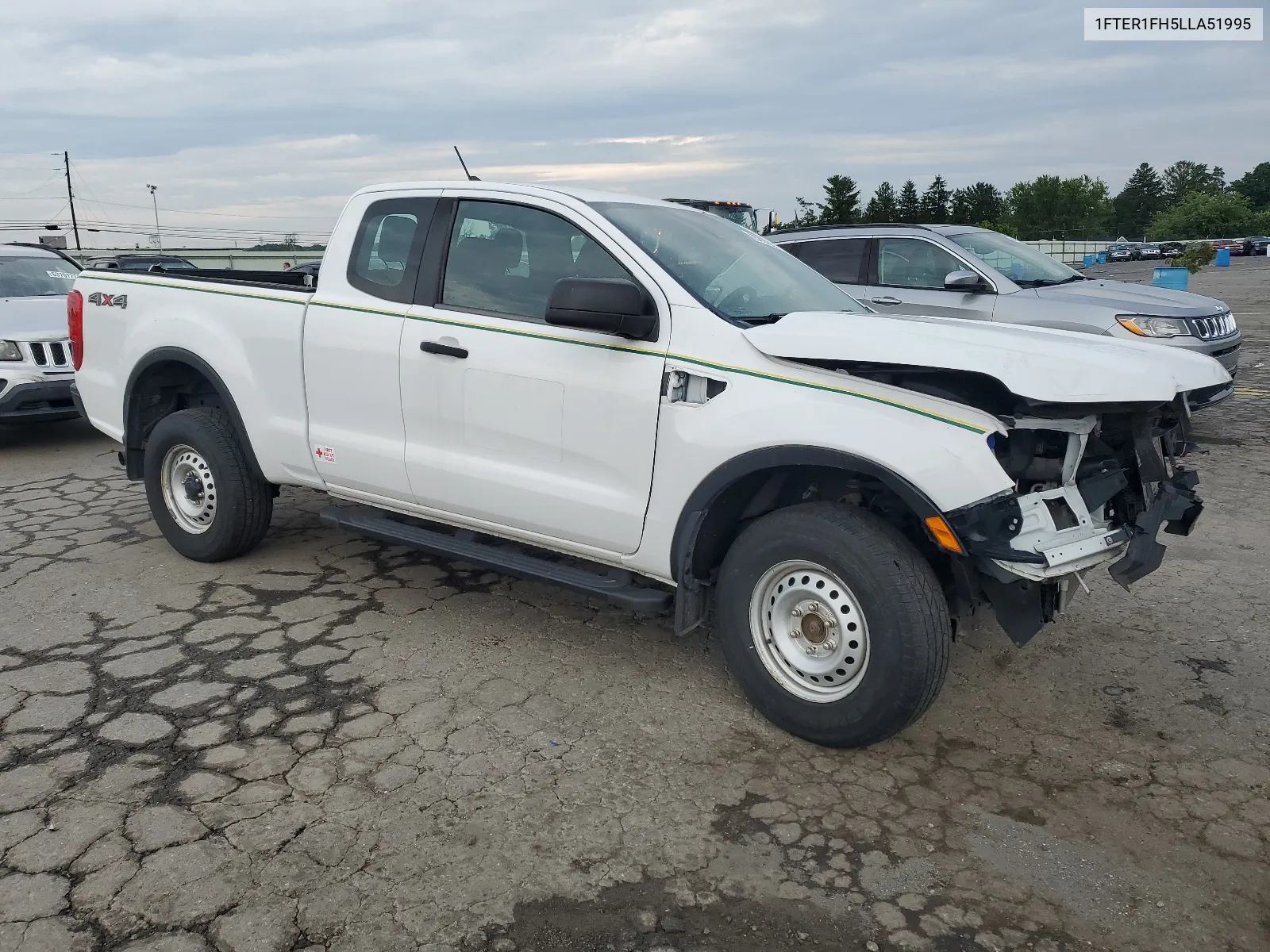 2020 Ford Ranger Xl VIN: 1FTER1FH5LLA51995 Lot: 63226224