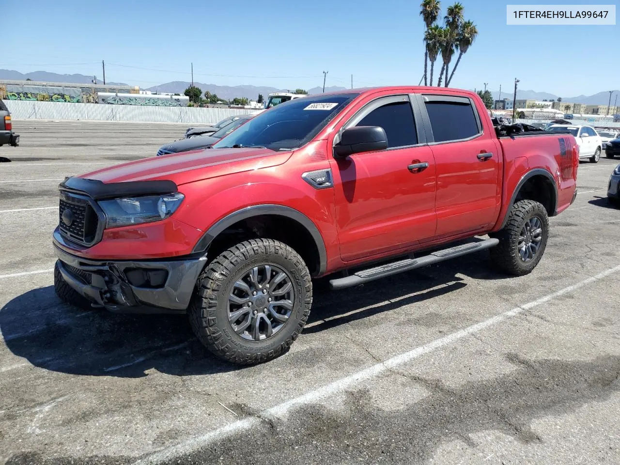 2020 Ford Ranger Xl VIN: 1FTER4EH9LLA99647 Lot: 66821924