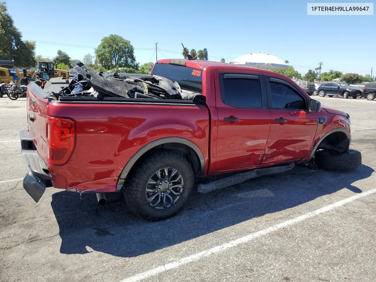 2020 Ford Ranger Xl VIN: 1FTER4EH9LLA99647 Lot: 66821924