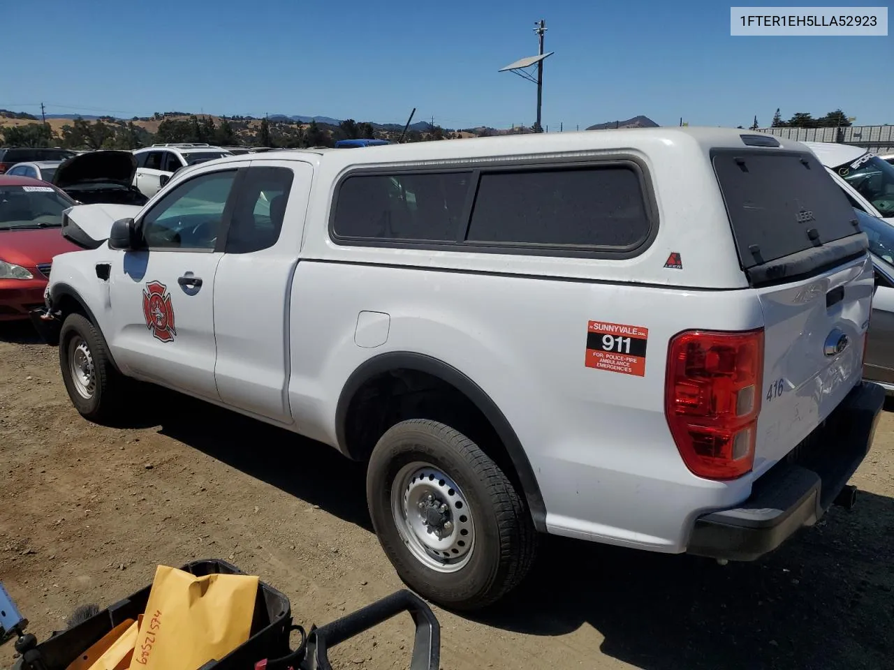 2020 Ford Ranger Xl VIN: 1FTER1EH5LLA52923 Lot: 68521574