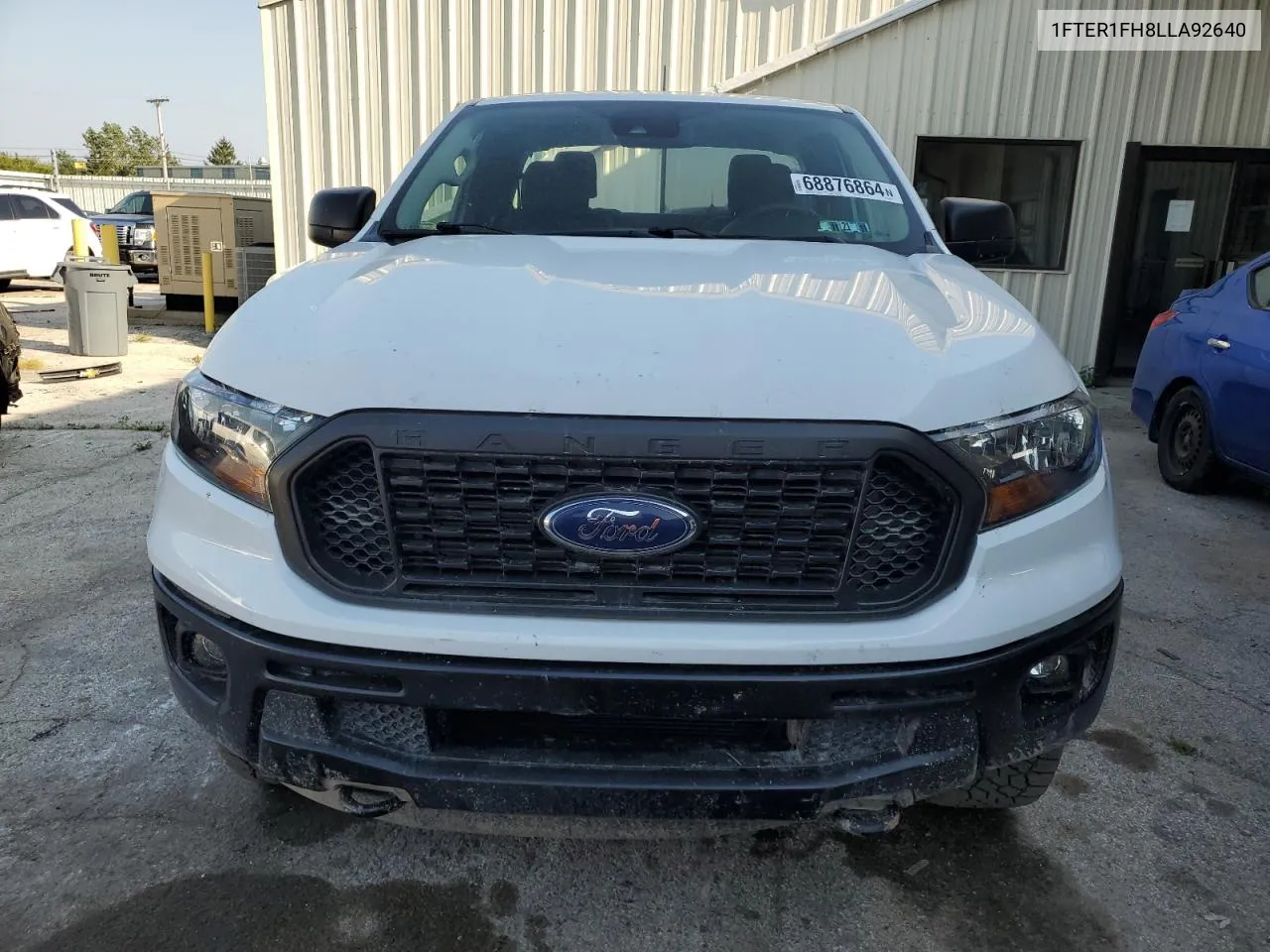 2020 Ford Ranger Xl VIN: 1FTER1FH8LLA92640 Lot: 68876864