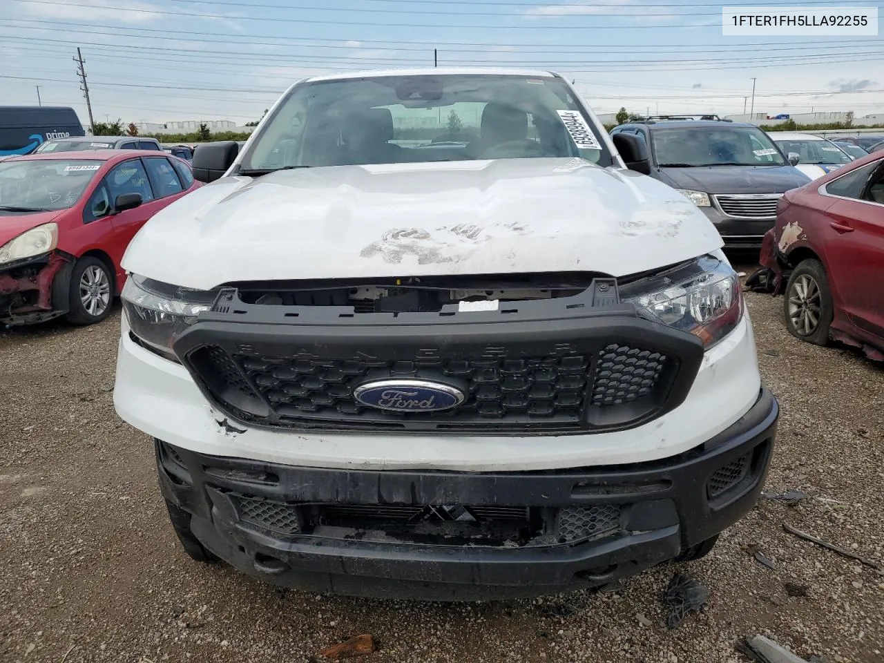 2020 Ford Ranger Xl VIN: 1FTER1FH5LLA92255 Lot: 69389944