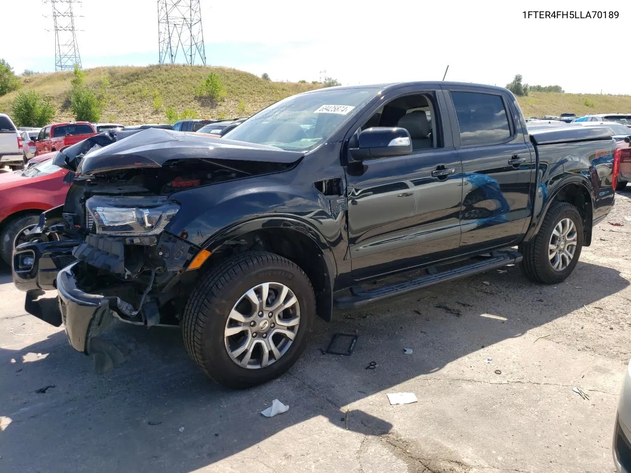 2020 Ford Ranger Xl VIN: 1FTER4FH5LLA70189 Lot: 69425874