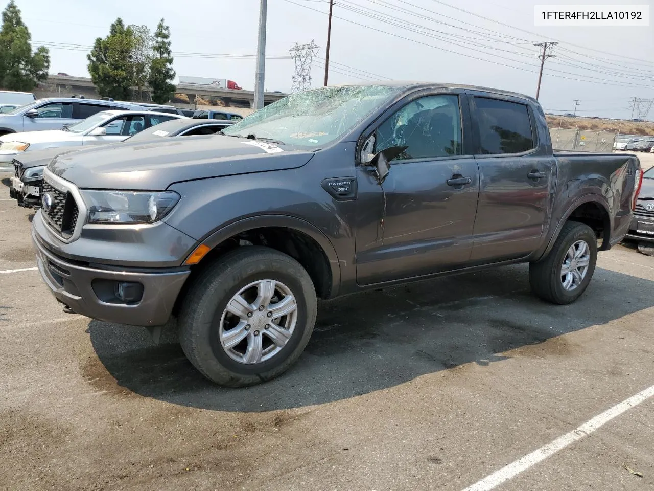 2020 Ford Ranger Xl VIN: 1FTER4FH2LLA10192 Lot: 70823254