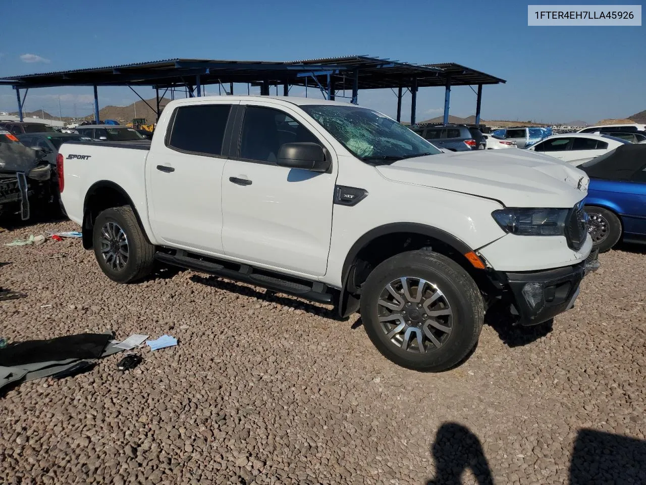 2020 Ford Ranger Xl VIN: 1FTER4EH7LLA45926 Lot: 70909384