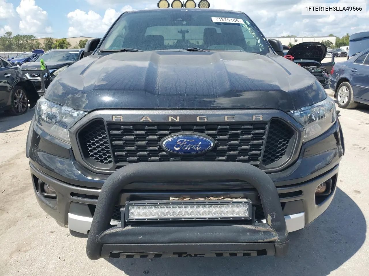 2020 Ford Ranger Xl VIN: 1FTER1EH3LLA49566 Lot: 71875104