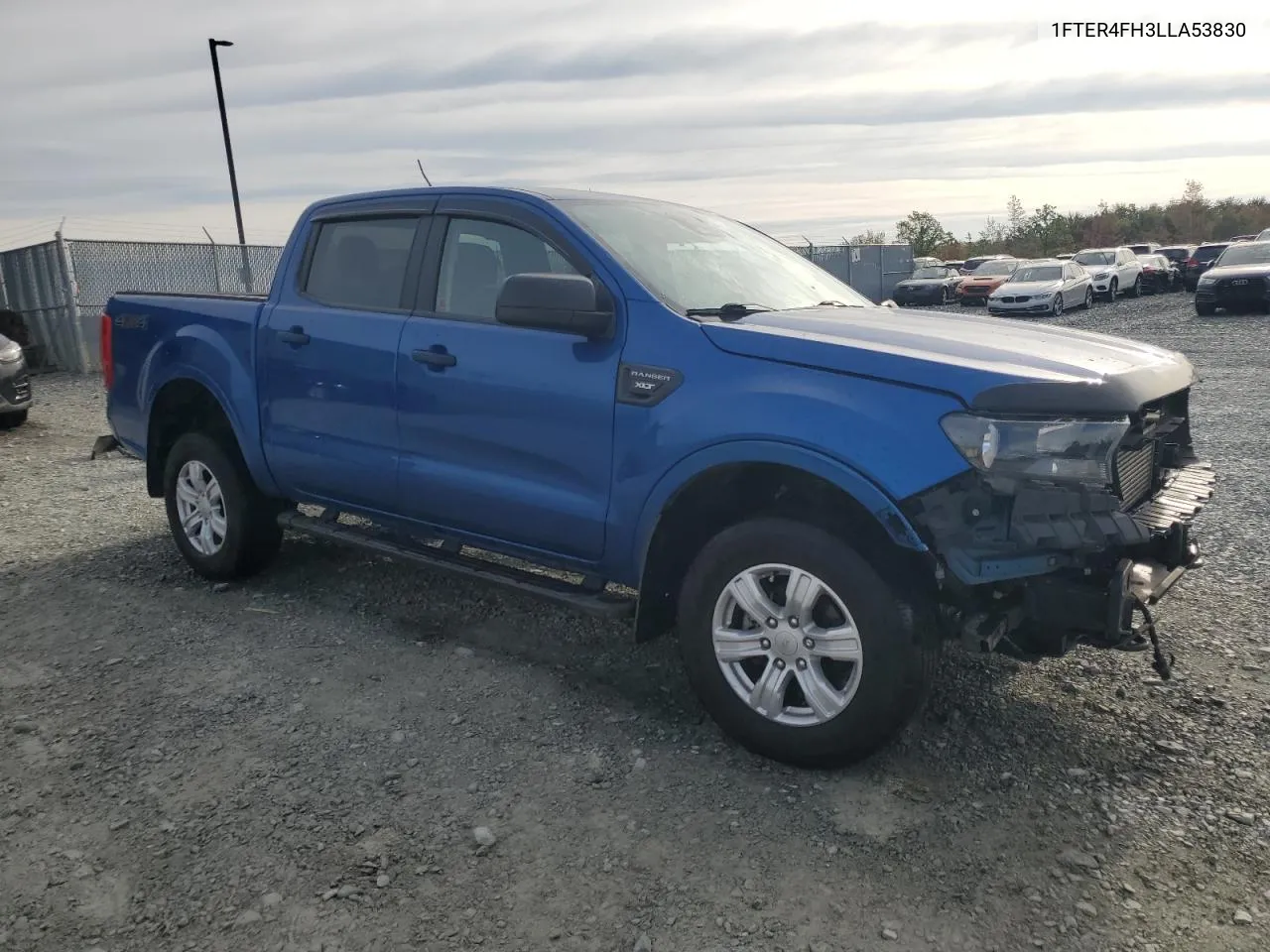 2020 Ford Ranger Xl VIN: 1FTER4FH3LLA53830 Lot: 72908324