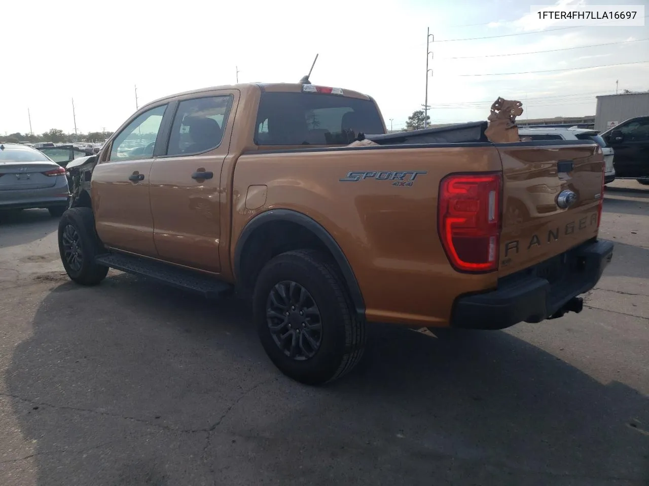 2020 Ford Ranger Xl VIN: 1FTER4FH7LLA16697 Lot: 73139864