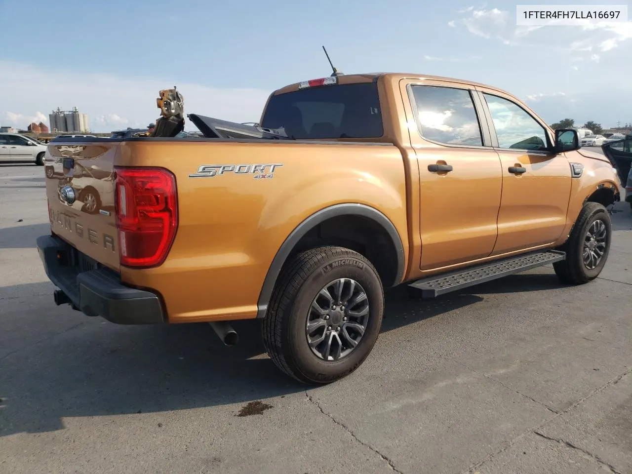 2020 Ford Ranger Xl VIN: 1FTER4FH7LLA16697 Lot: 73139864