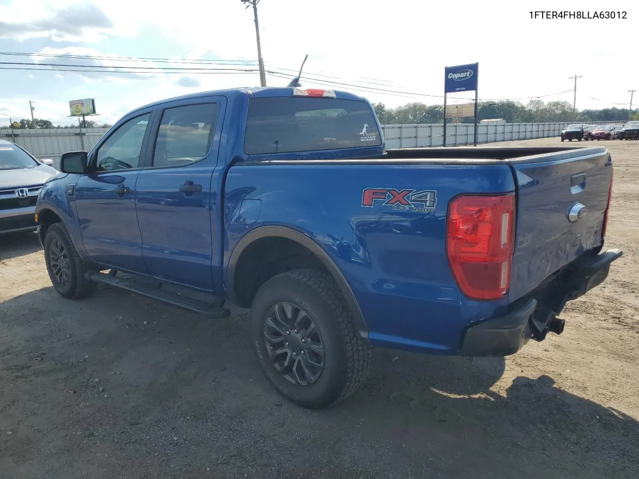 2020 Ford Ranger Xl VIN: 1FTER4FH8LLA63012 Lot: 73338654