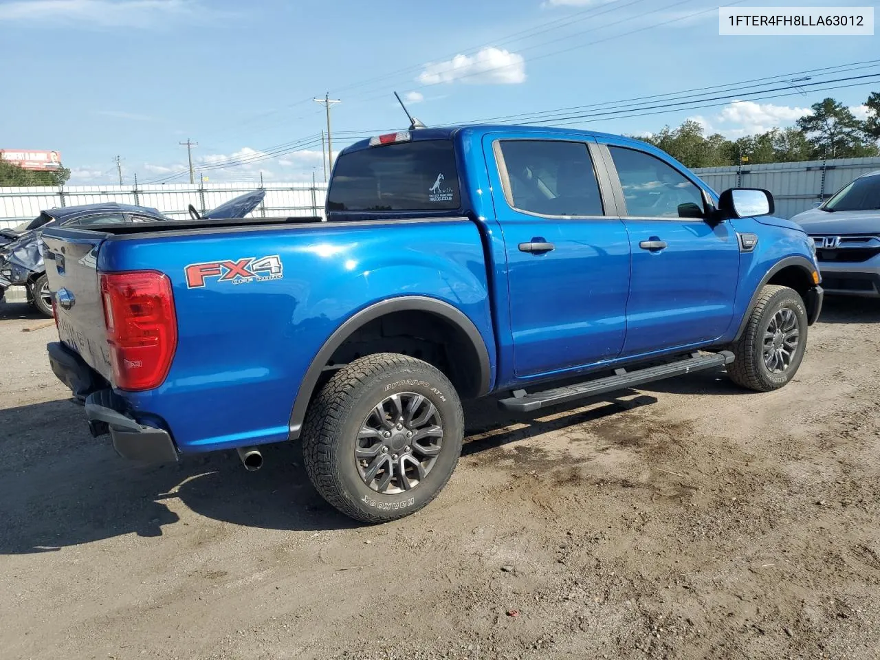 2020 Ford Ranger Xl VIN: 1FTER4FH8LLA63012 Lot: 73338654