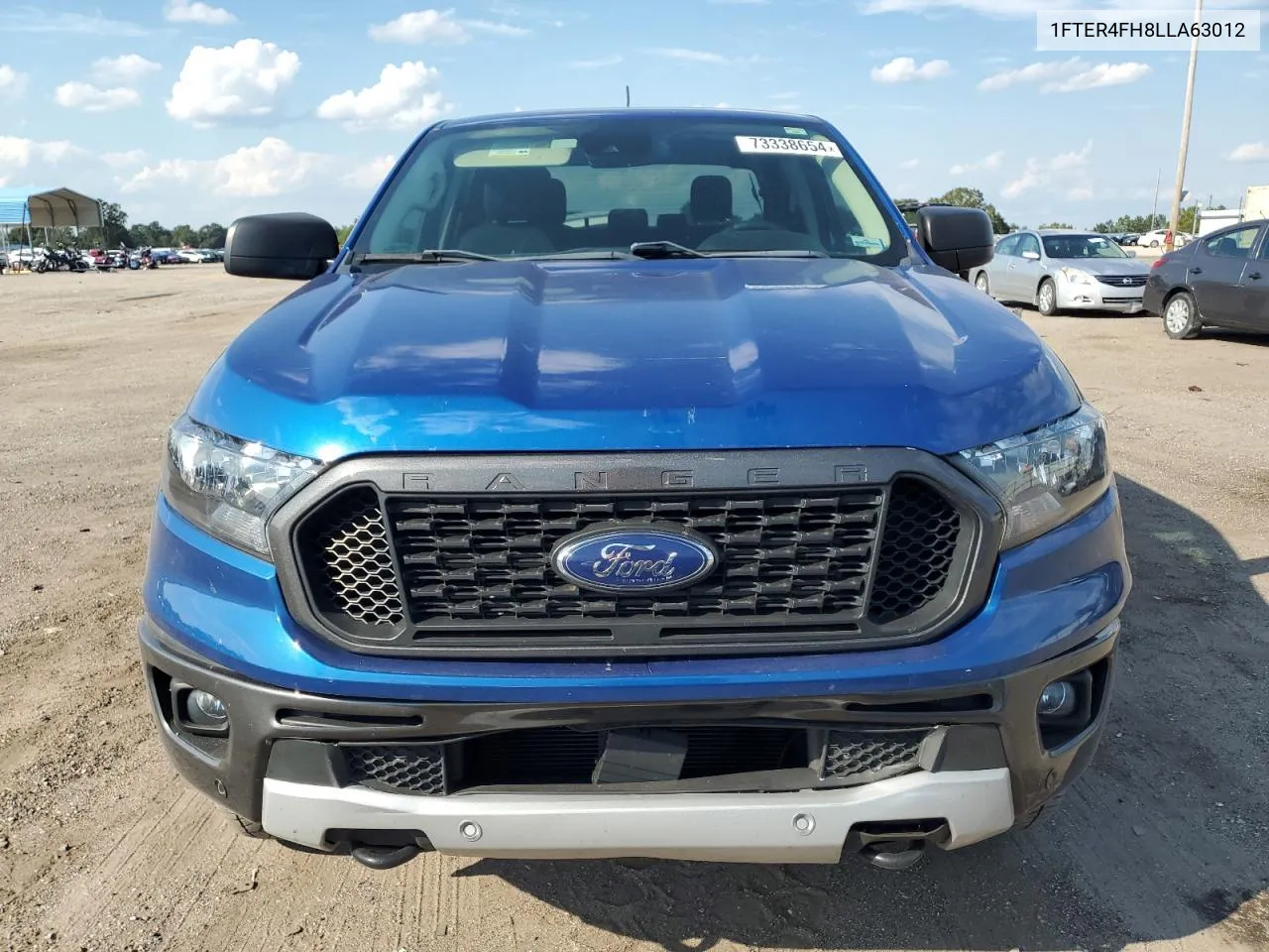 2020 Ford Ranger Xl VIN: 1FTER4FH8LLA63012 Lot: 73338654