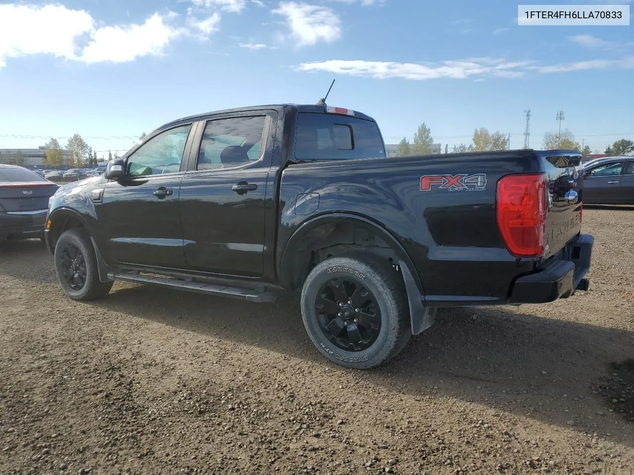 2020 Ford Ranger Xl VIN: 1FTER4FH6LLA70833 Lot: 73361504