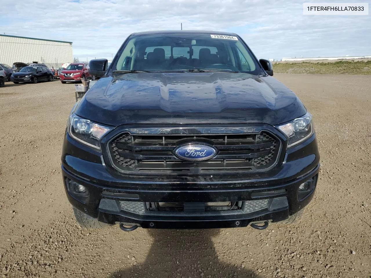 2020 Ford Ranger Xl VIN: 1FTER4FH6LLA70833 Lot: 73361504