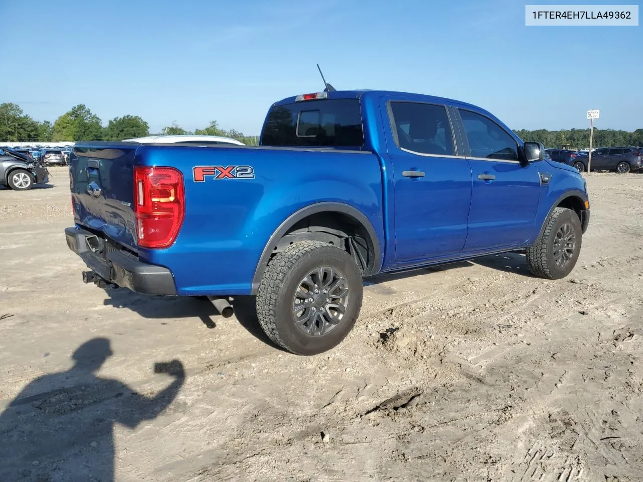 2020 Ford Ranger Xl VIN: 1FTER4EH7LLA49362 Lot: 73385464