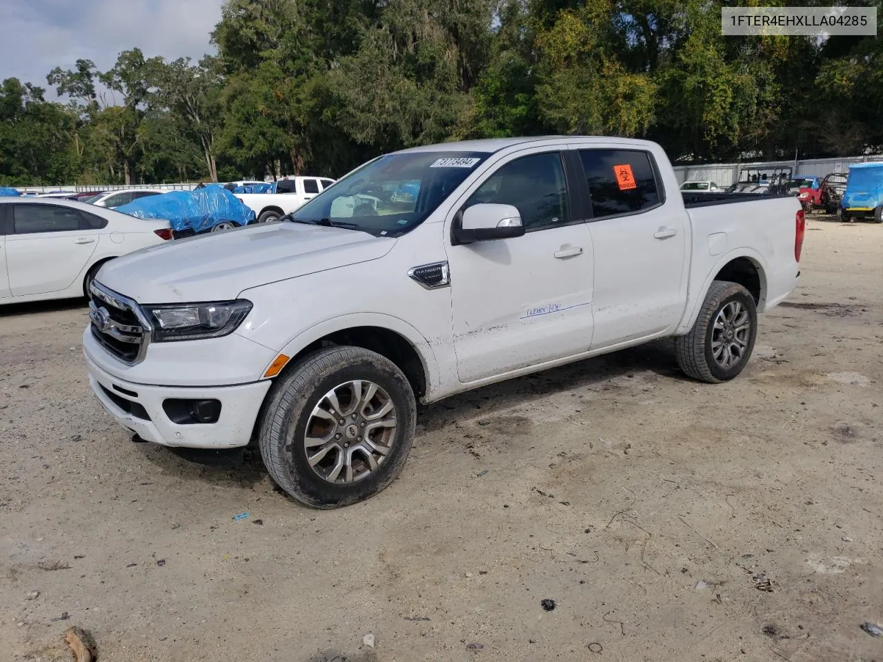 2020 Ford Ranger Xl VIN: 1FTER4EHXLLA04285 Lot: 73773494