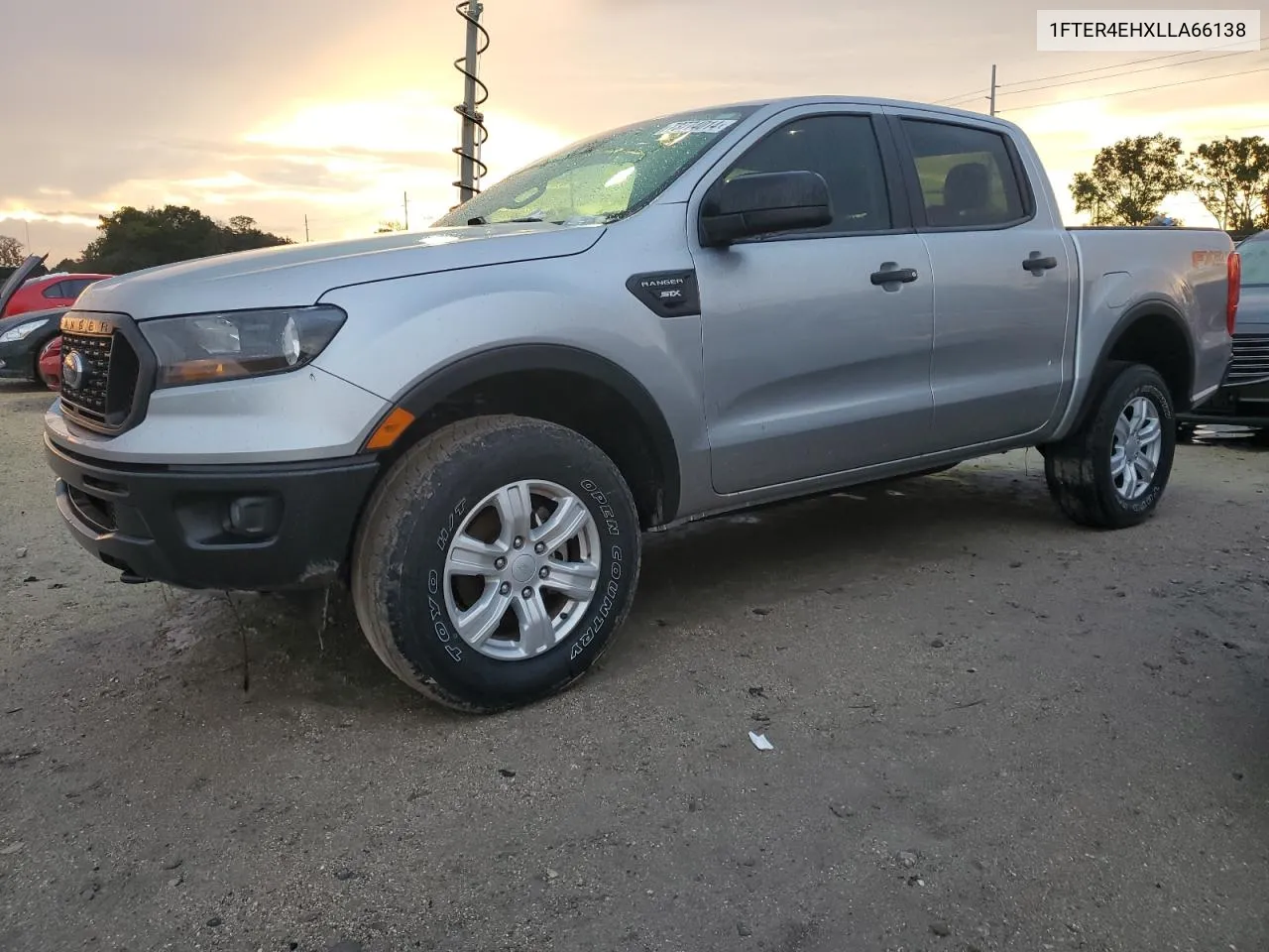 2020 Ford Ranger Xl VIN: 1FTER4EHXLLA66138 Lot: 73774014