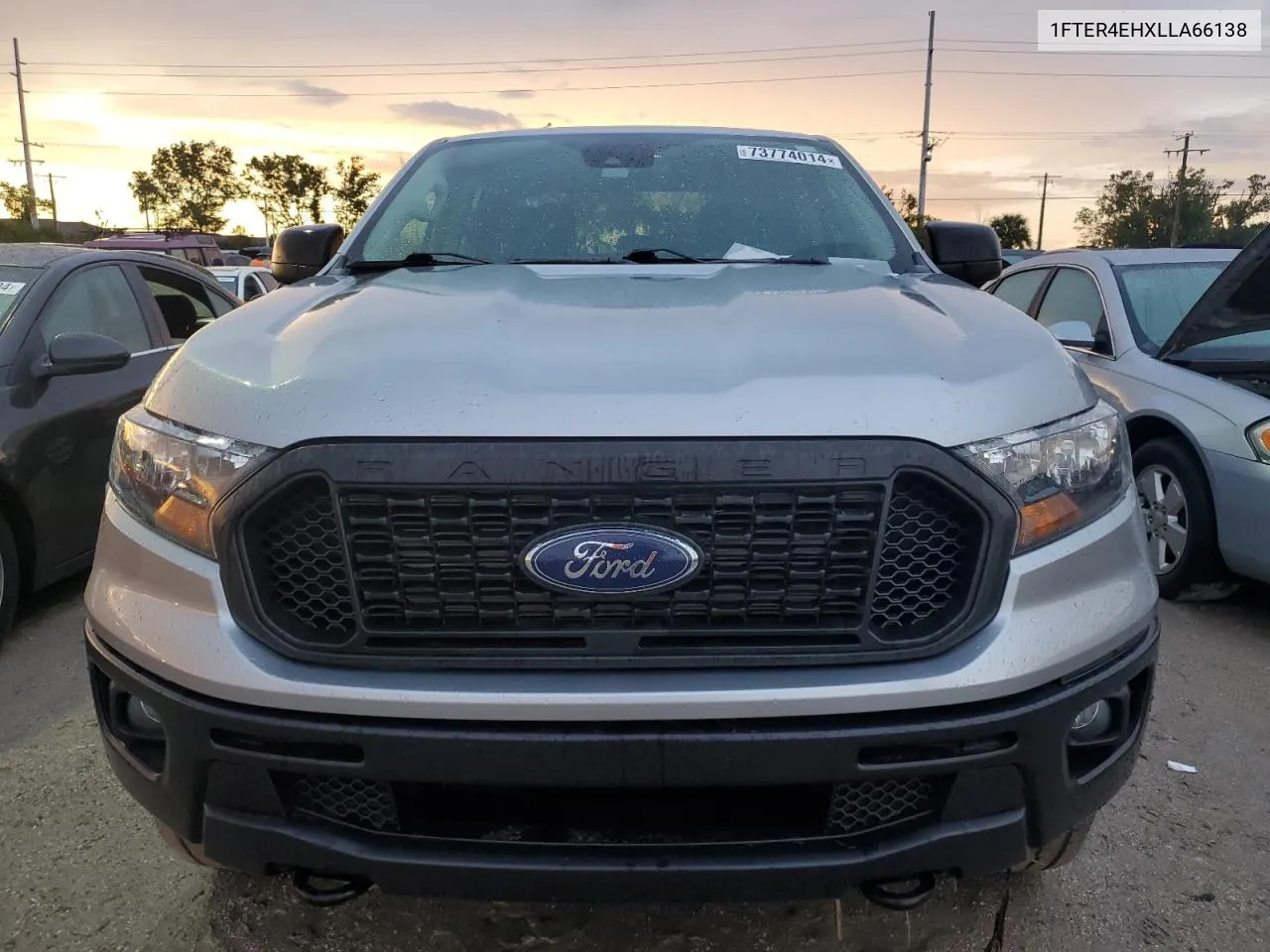 2020 Ford Ranger Xl VIN: 1FTER4EHXLLA66138 Lot: 73774014