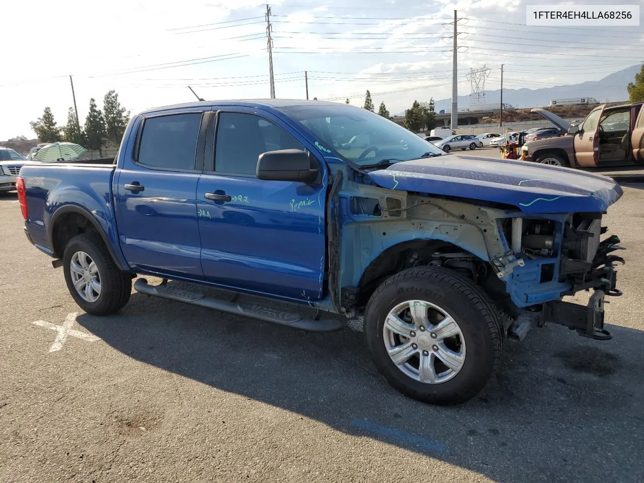 2020 Ford Ranger Xl VIN: 1FTER4EH4LLA68256 Lot: 73807574