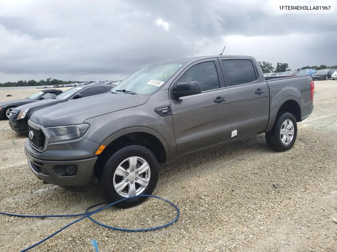 2020 Ford Ranger Xl VIN: 1FTER4EH3LLA81967 Lot: 74137244