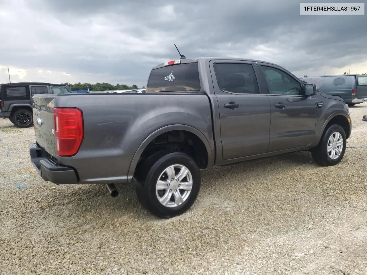 2020 Ford Ranger Xl VIN: 1FTER4EH3LLA81967 Lot: 74137244