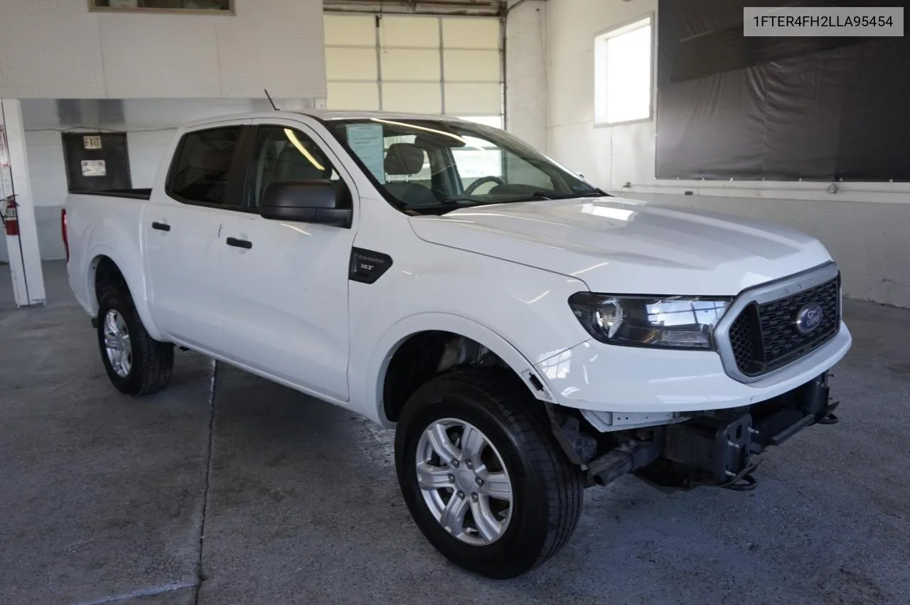 2020 Ford Ranger Xl VIN: 1FTER4FH2LLA95454 Lot: 74312764