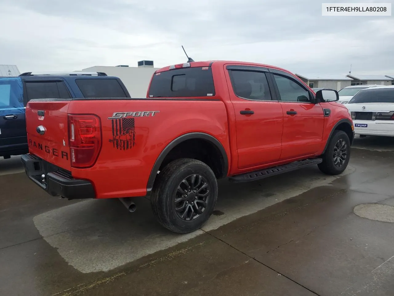 2020 Ford Ranger Xl VIN: 1FTER4EH9LLA80208 Lot: 74430614