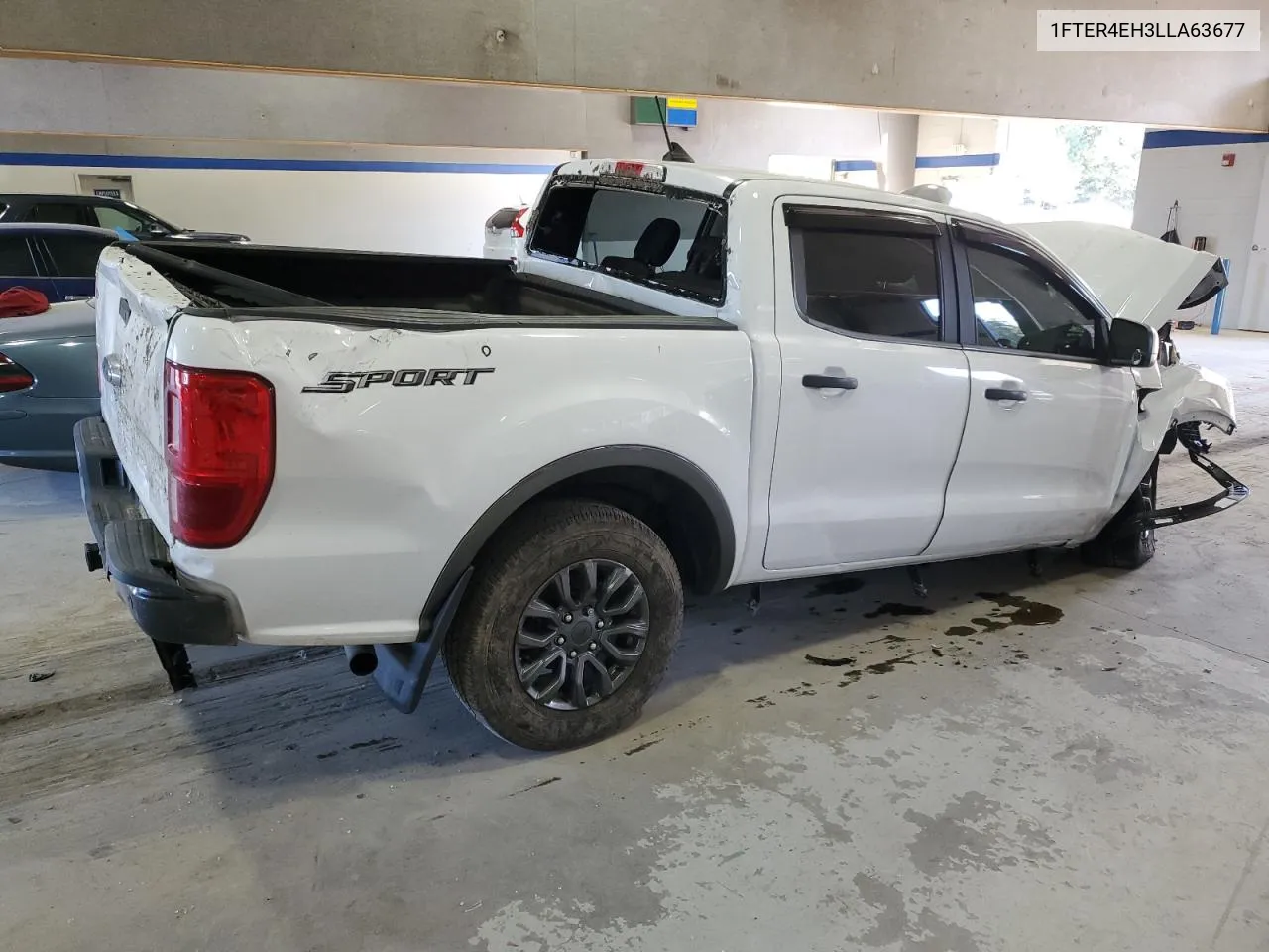 2020 Ford Ranger Xl VIN: 1FTER4EH3LLA63677 Lot: 74689814