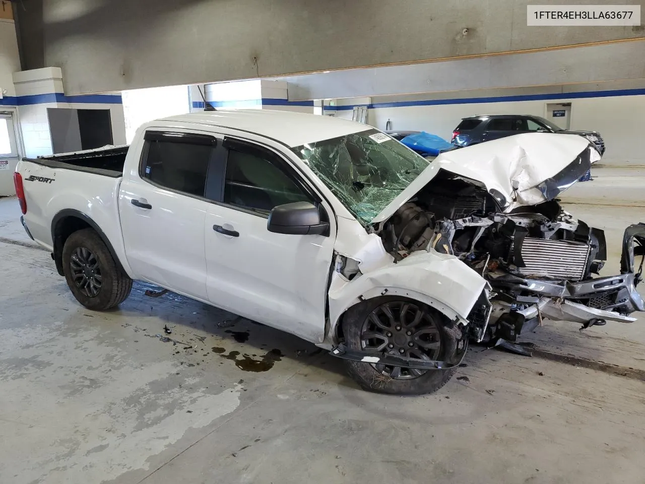 2020 Ford Ranger Xl VIN: 1FTER4EH3LLA63677 Lot: 74689814