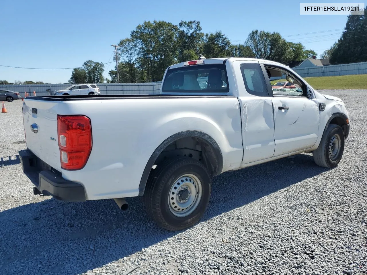 2020 Ford Ranger Xl VIN: 1FTER1EH3LLA19211 Lot: 74722344