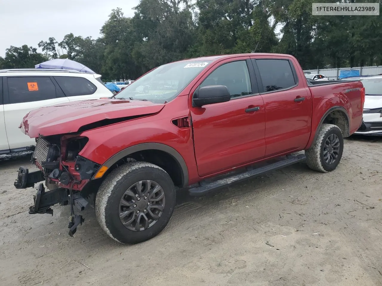 2020 Ford Ranger Xl VIN: 1FTER4EH9LLA23989 Lot: 74737134