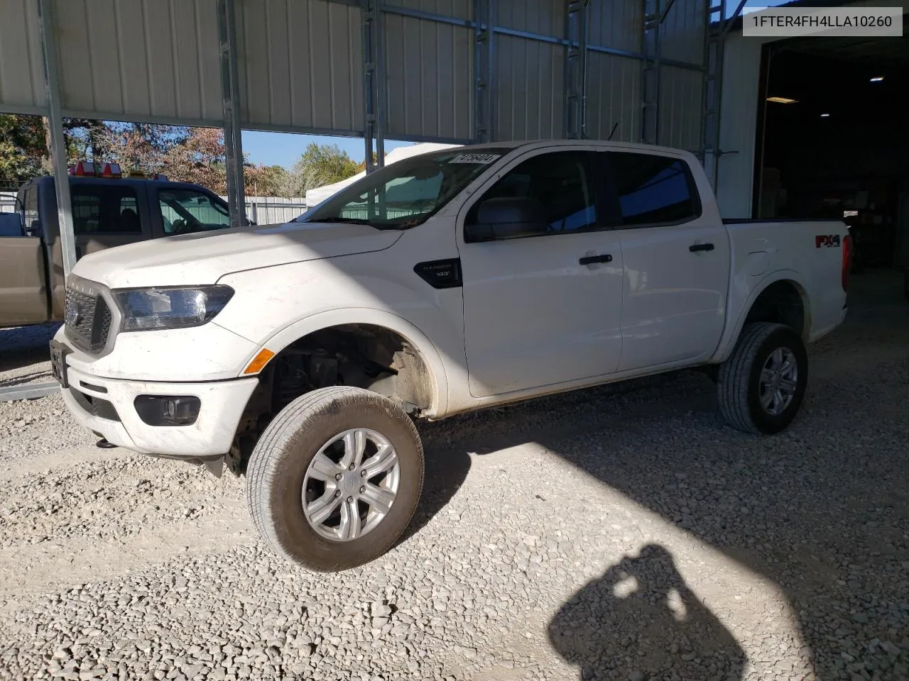 2020 Ford Ranger Xl VIN: 1FTER4FH4LLA10260 Lot: 74756404