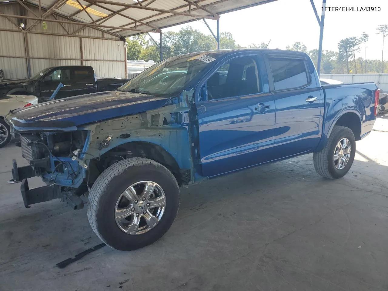 2020 Ford Ranger Xl VIN: 1FTER4EH4LLA43910 Lot: 74798794