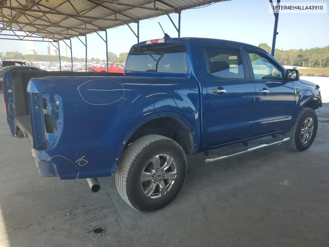 2020 Ford Ranger Xl VIN: 1FTER4EH4LLA43910 Lot: 74798794