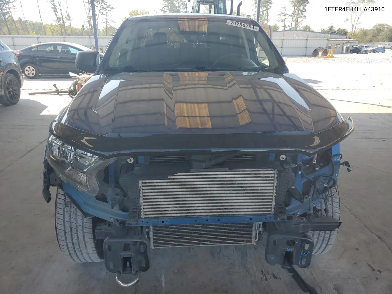 2020 Ford Ranger Xl VIN: 1FTER4EH4LLA43910 Lot: 74798794