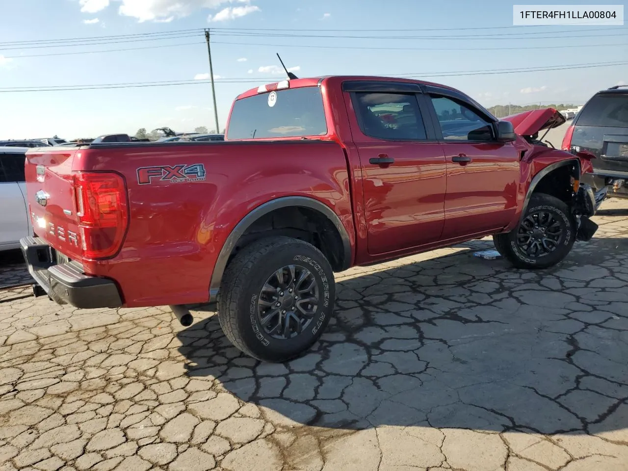 2020 Ford Ranger Xl VIN: 1FTER4FH1LLA00804 Lot: 74816424