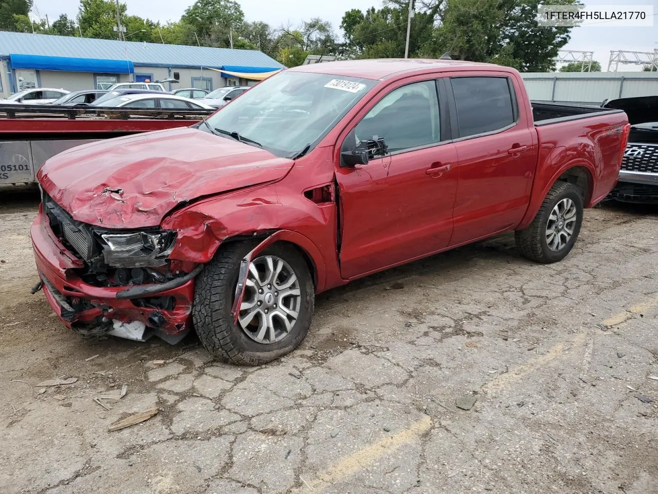 2020 Ford Ranger Xl VIN: 1FTER4FH5LLA21770 Lot: 75022874