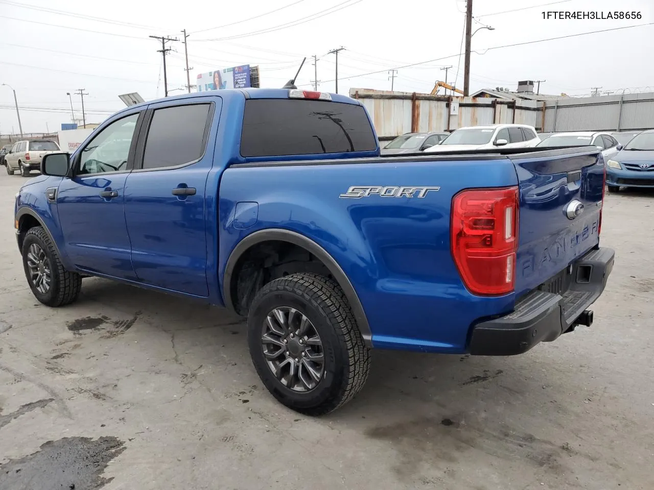 2020 Ford Ranger Xl VIN: 1FTER4EH3LLA58656 Lot: 75282254