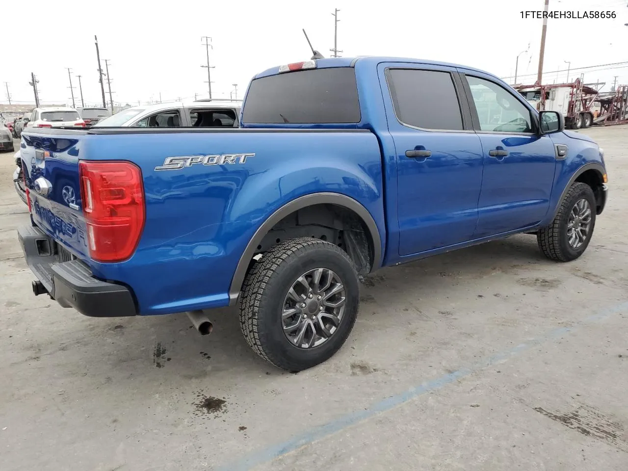 2020 Ford Ranger Xl VIN: 1FTER4EH3LLA58656 Lot: 75282254