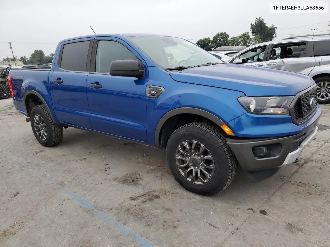 2020 Ford Ranger Xl VIN: 1FTER4EH3LLA58656 Lot: 75282254