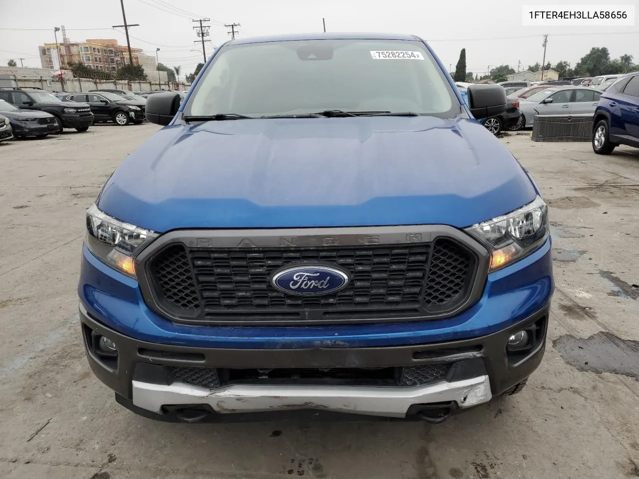 2020 Ford Ranger Xl VIN: 1FTER4EH3LLA58656 Lot: 75282254