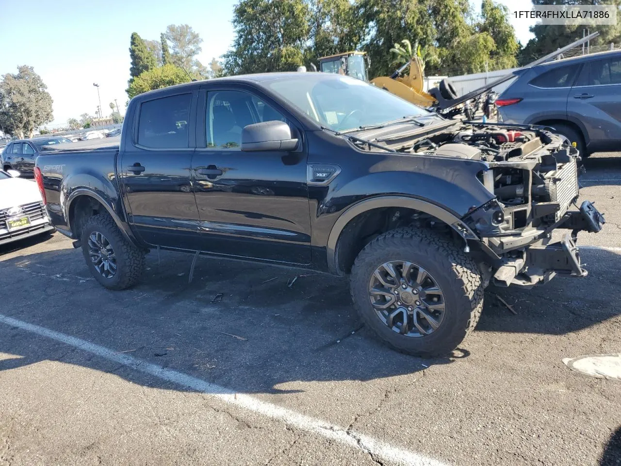 2020 Ford Ranger Xl VIN: 1FTER4FHXLLA71886 Lot: 75539694