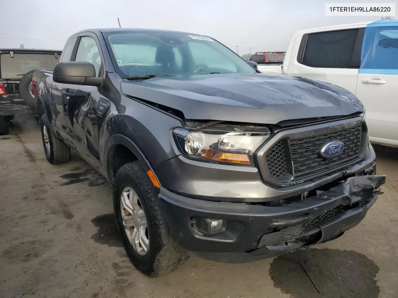 2020 Ford Ranger Xl VIN: 1FTER1EH9LLA86220 Lot: 75743424