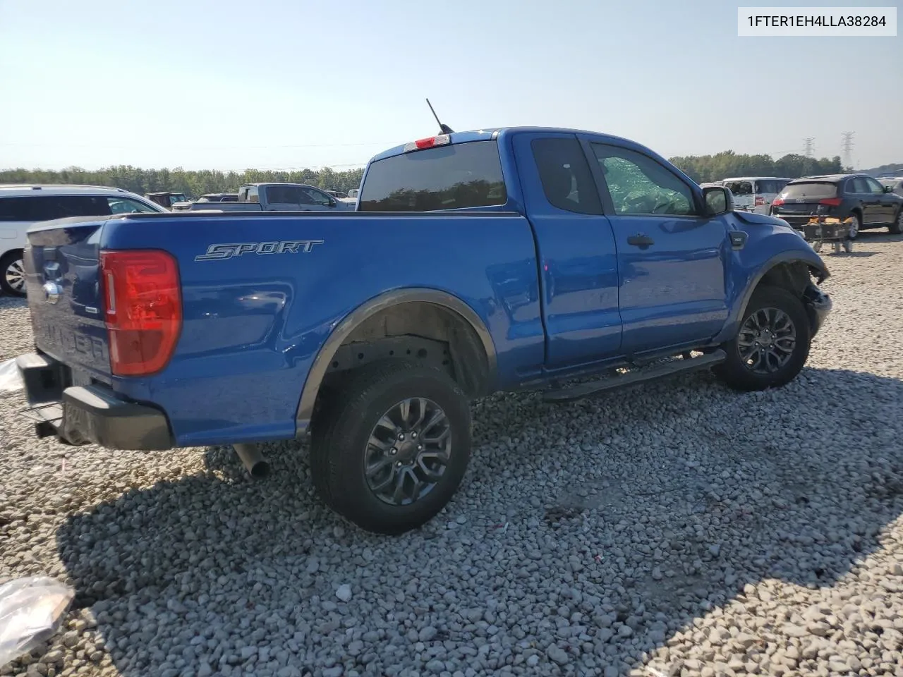 2020 Ford Ranger Xl VIN: 1FTER1EH4LLA38284 Lot: 75850594