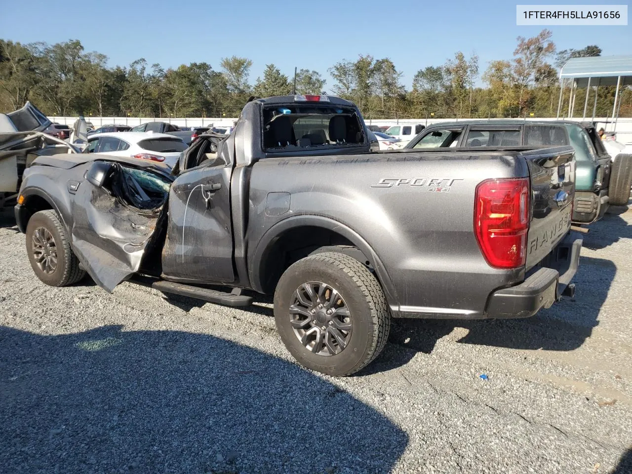 2020 Ford Ranger Xl VIN: 1FTER4FH5LLA91656 Lot: 76122154