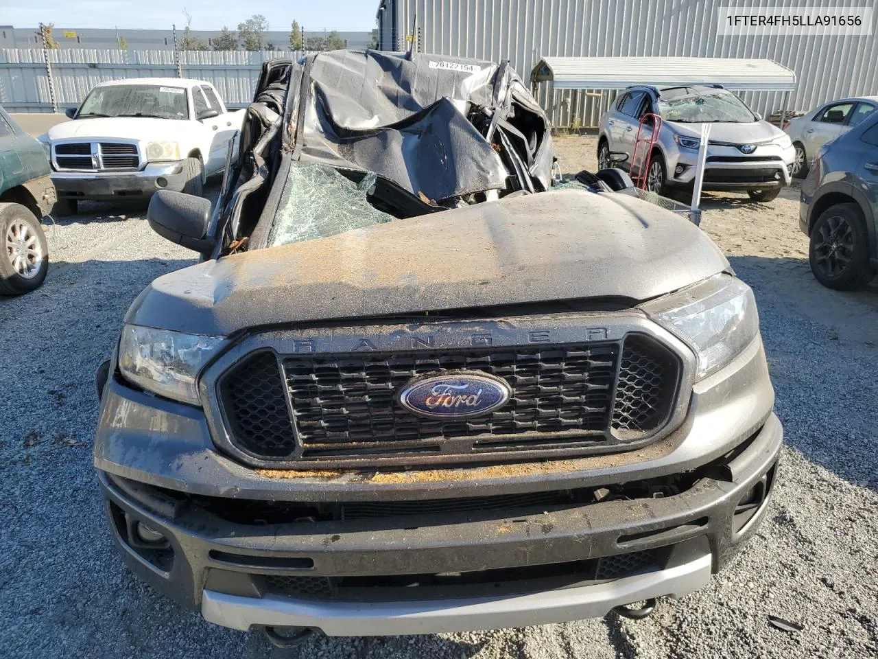 2020 Ford Ranger Xl VIN: 1FTER4FH5LLA91656 Lot: 76122154